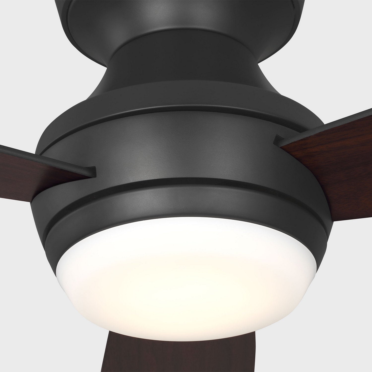 Visual Comfort Fan - 3IKHR32MBKD - 32" Ceiling Fan - Ikon 32 Hugger LED - Midnight Black