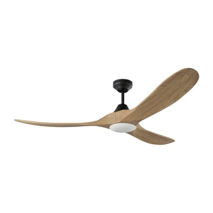 Visual Comfort Fan - 3MAVSM60MBKNHD - 60" Ceiling Fan - Maverick Smart 60 LED - Midnight Black