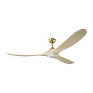 Visual Comfort Fan - 3MAVSM70BBSWWOD - 70" Ceiling Fan - Maverick Smart 70 LED - Burnished Brass