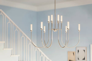 Kichler - 52759PNLED - LED Chandelier - Moraine - Polished Nickel