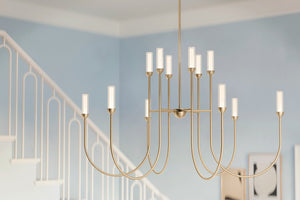 Kichler - 52758CPZLED - LED Chandelier - Moraine - Champagne Bronze