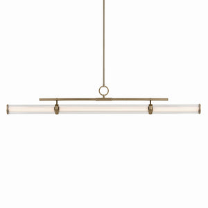 Kichler - 52754CPZLED - LED Linear Chandelier - Riven - Champagne Bronze