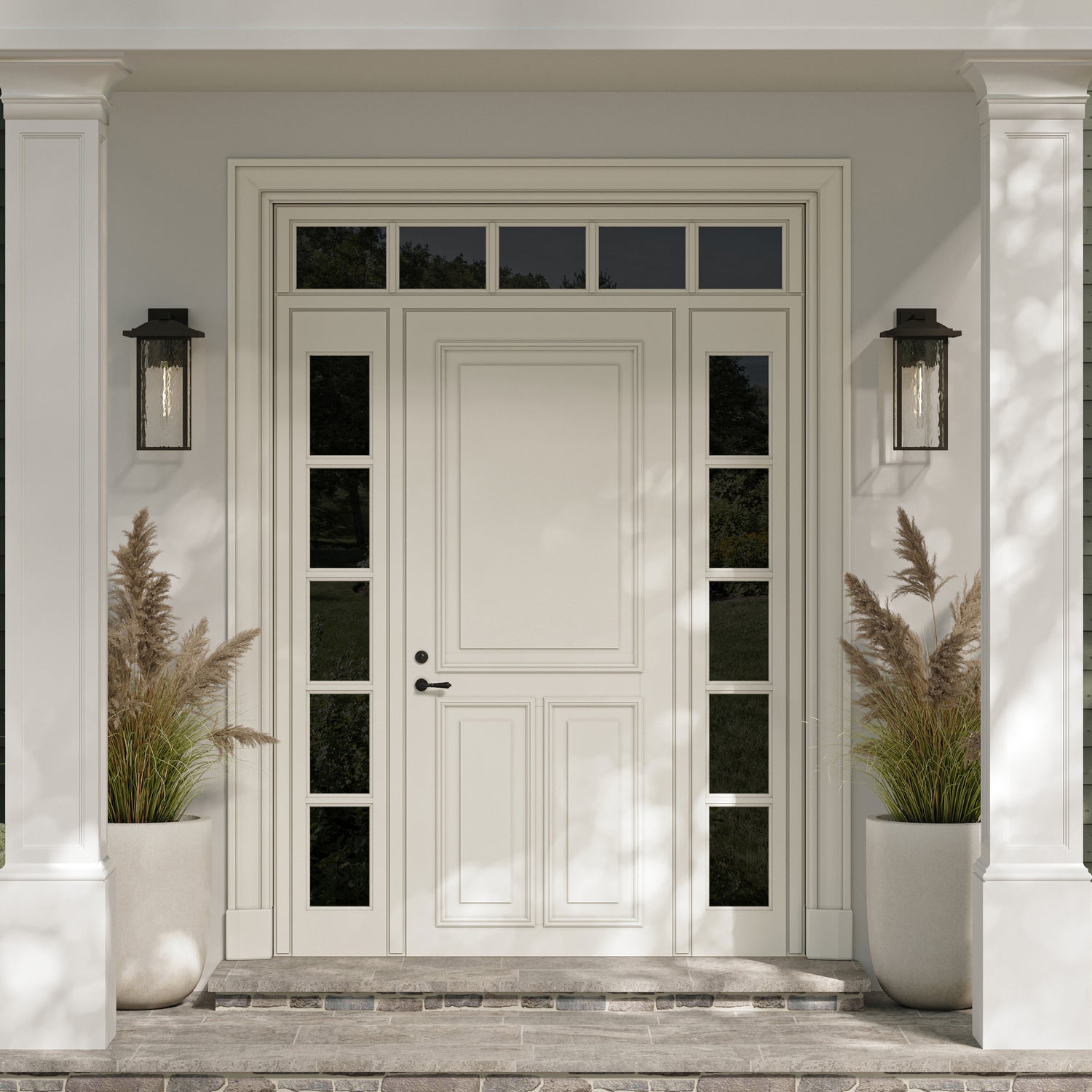 Kichler - 49928OZ - One Light Outdoor Wall Mount - Capanna - Olde Bronze