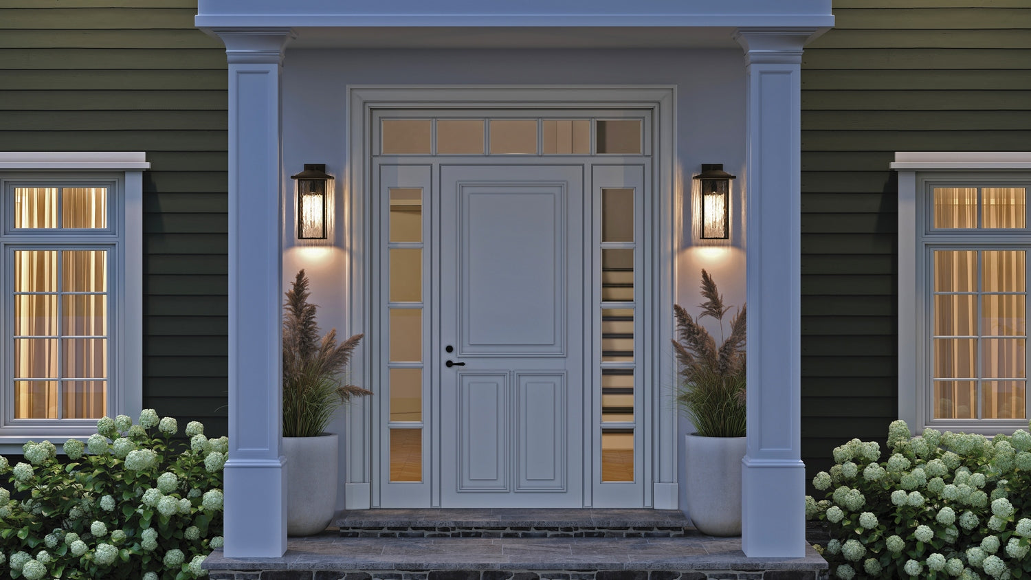 Kichler - 49928OZ - One Light Outdoor Wall Mount - Capanna - Olde Bronze