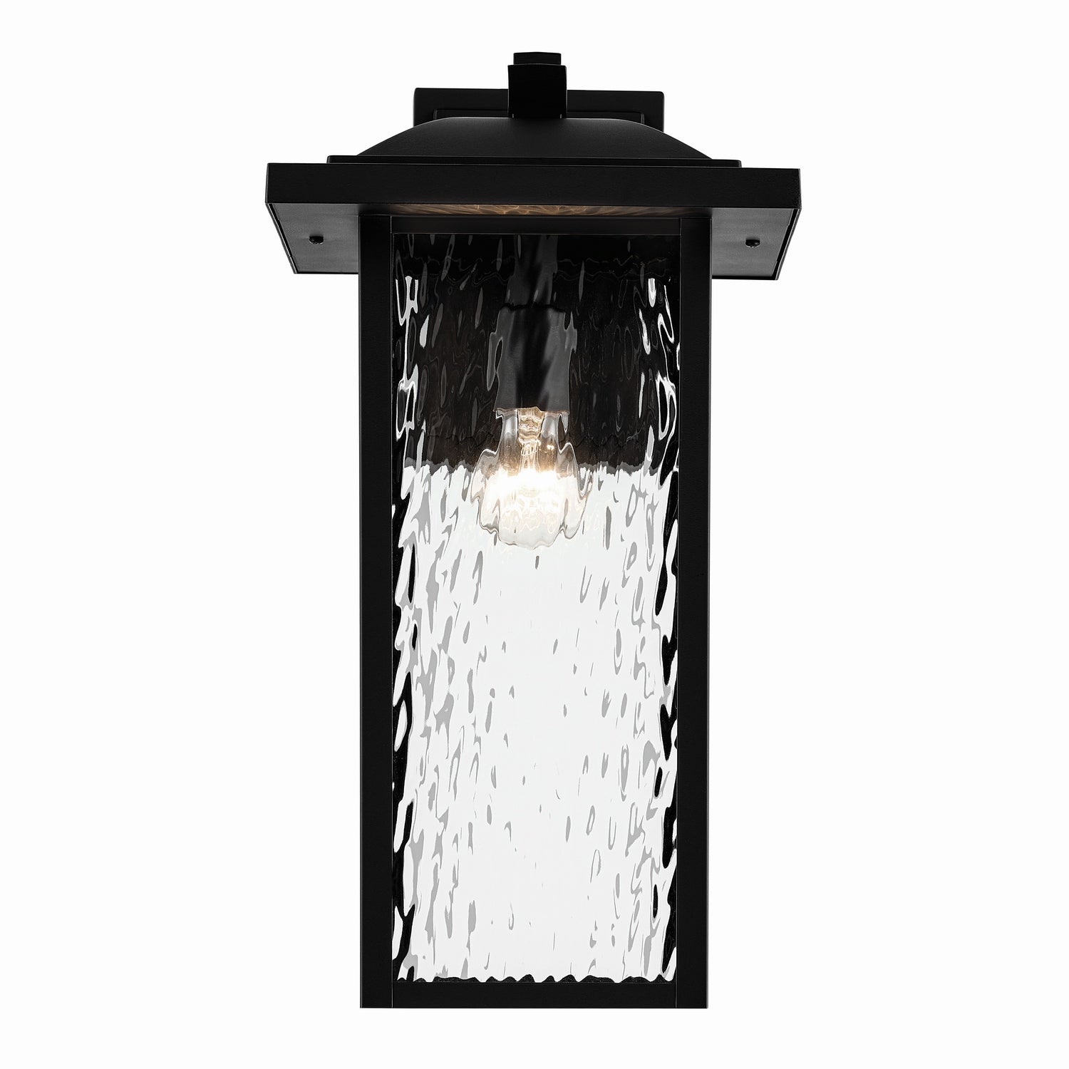 Kichler - 49928BKT - One Light Outdoor Wall Mount - Capanna - Textured Black
