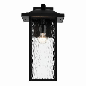Kichler - 49928BKT - One Light Outdoor Wall Mount - Capanna - Textured Black