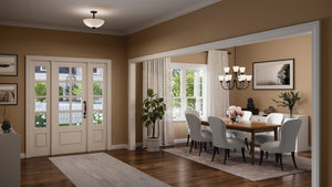 Kichler - 43641BK - Two Light Pendant/Semi Flush - Jolie - Black