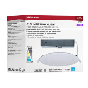 Satco - S11691 - LED Downlight - White
