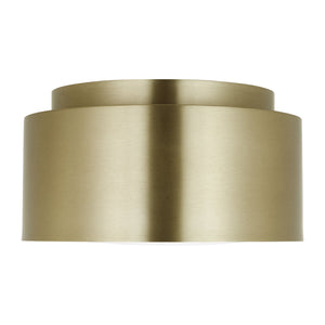 Visual Comfort Studio - DJF1051SB - One Light Flush Mount - Dartmore - Satin Brass