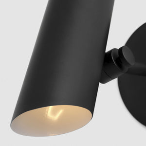 Visual Comfort Studio - DJW1141MBK - One Light Wall Sconce - Frasar - Midnight Black