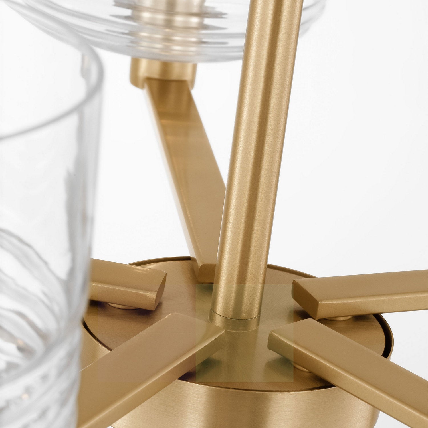 Visual Comfort Studio - DJC1225SB - Five Light Chandelier - Lochdale - Satin Brass