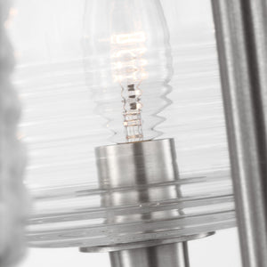 Visual Comfort Studio - DJC1233BS - Three Light Chandelier - Lochdale - Brushed Nickel