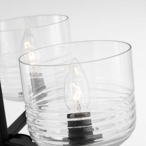 Visual Comfort Studio - DJC1233MBK - Three Light Chandelier - Lochdale - Midnight Black