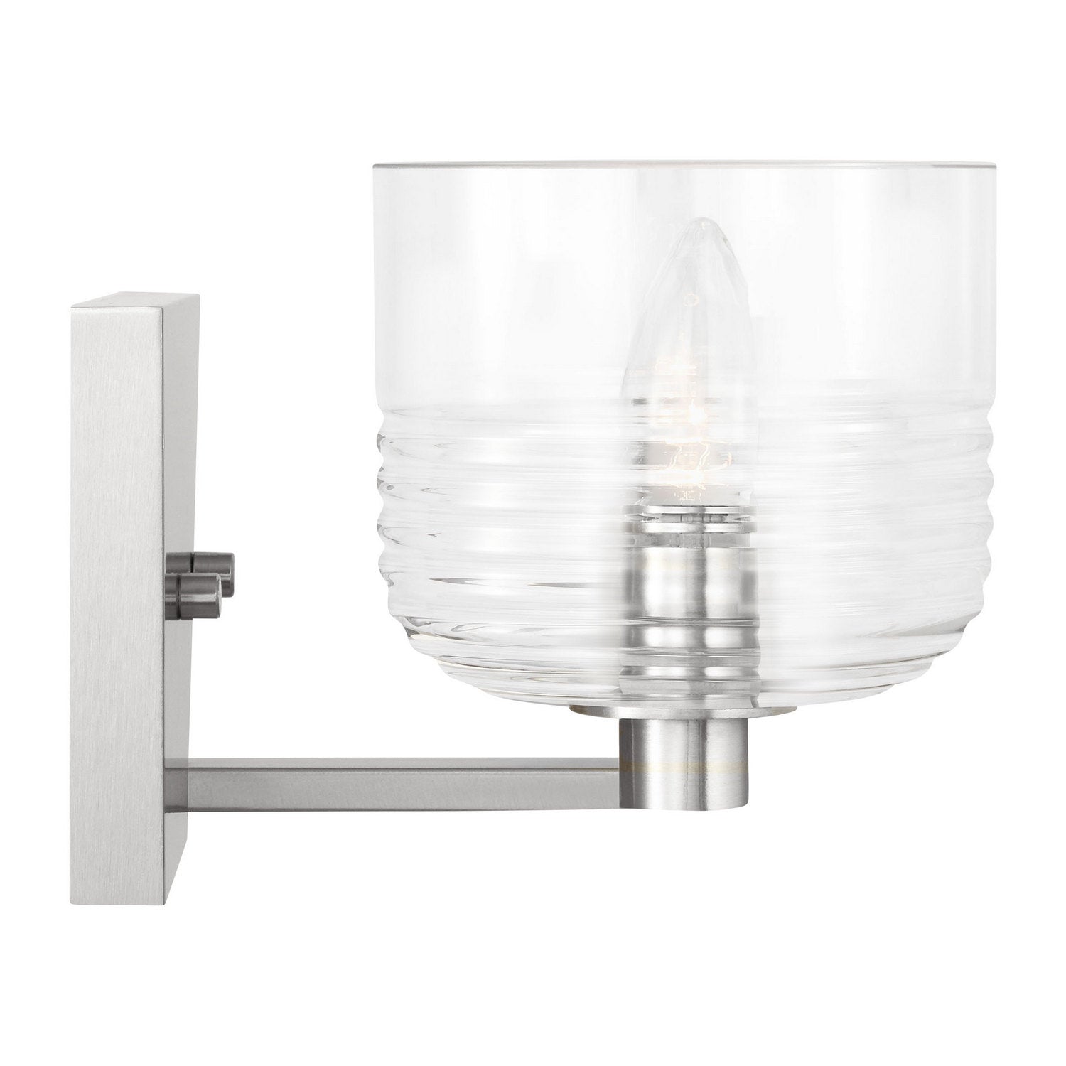 Visual Comfort Studio - DJV1111BS - One Light Wall Sconce - Lochdale - Brushed Nickel