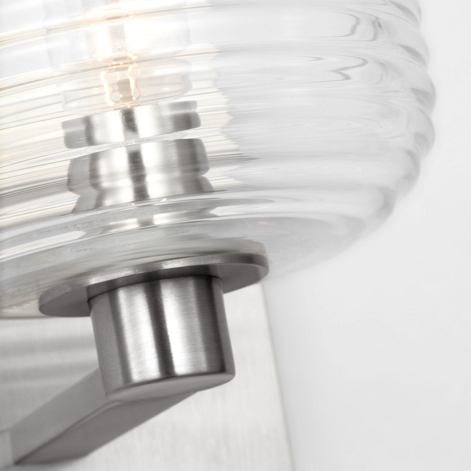 Visual Comfort Studio - DJV1111BS - One Light Wall Sconce - Lochdale - Brushed Nickel