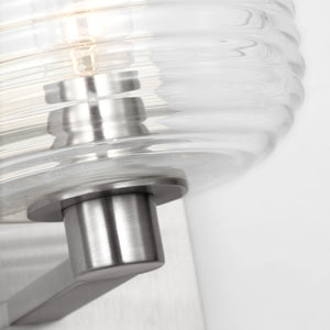 Visual Comfort Studio - DJV1111BS - One Light Wall Sconce - Lochdale - Brushed Nickel