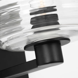 Visual Comfort Studio - DJV1111MBK - One Light Wall Sconce - Lochdale - Midnight Black