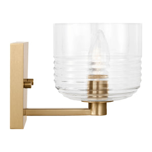 Visual Comfort Studio - DJV1111SB - One Light Wall Sconce - Lochdale - Satin Brass