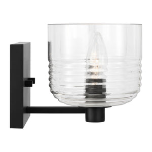 Visual Comfort Studio - DJV1112MBK - Two Light Vanity - Lochdale - Midnight Black
