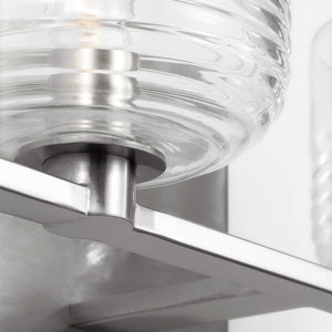 Visual Comfort Studio - DJV1114BS - Four Light Vanity - Lochdale - Brushed Nickel