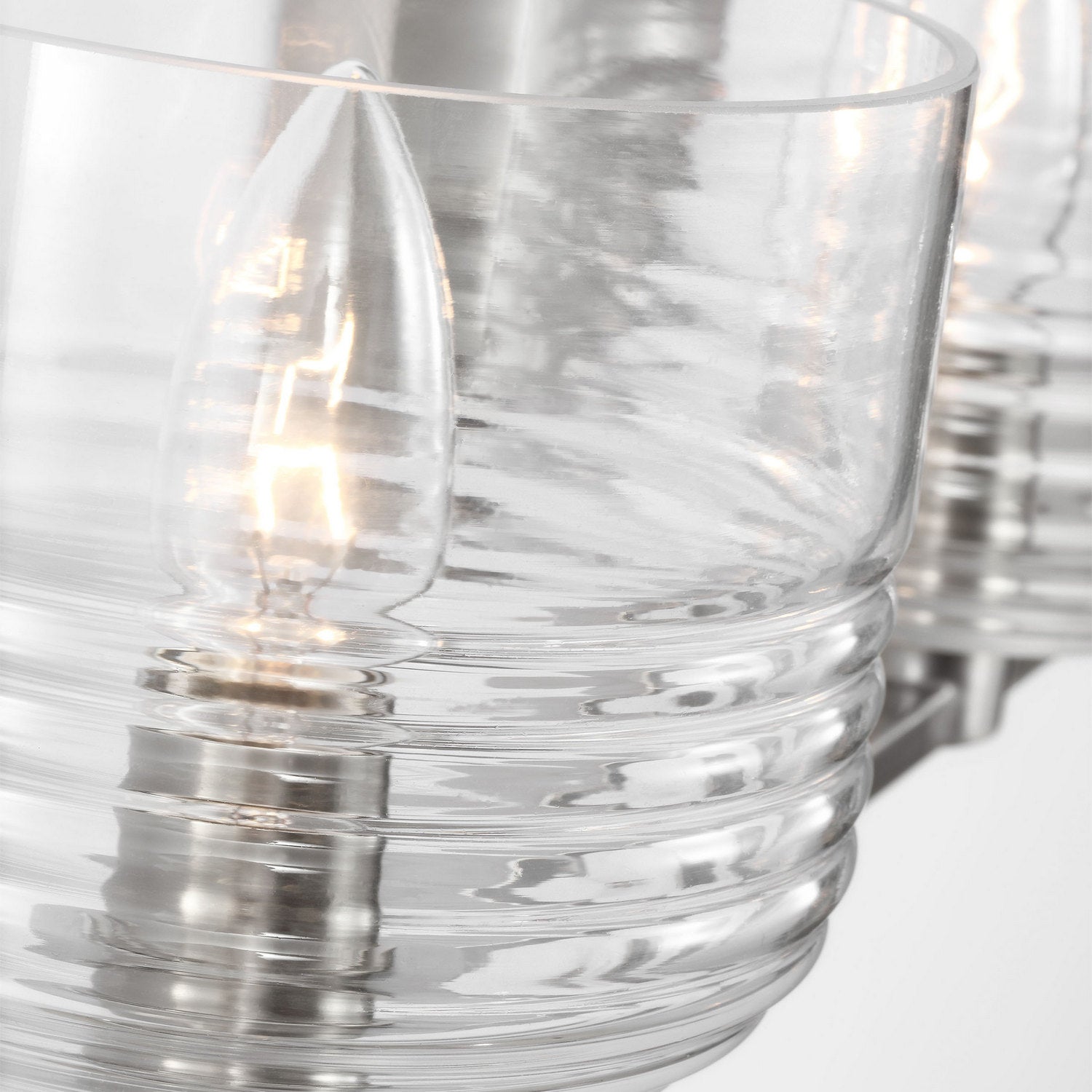 Visual Comfort Studio - DJV1114BS - Four Light Vanity - Lochdale - Brushed Nickel