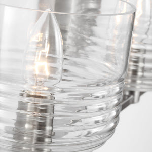 Visual Comfort Studio - DJV1114BS - Four Light Vanity - Lochdale - Brushed Nickel