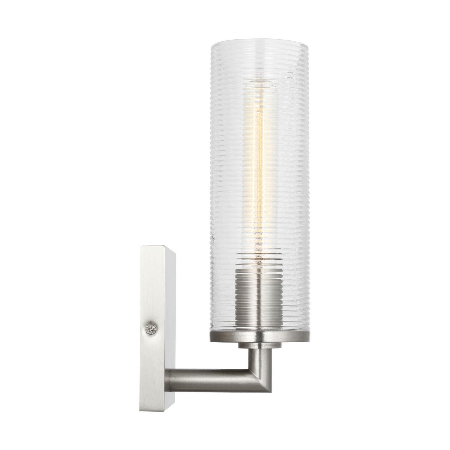 Visual Comfort Studio - DJW1101BS - One Light Wall Sconce - Sarita - Brushed Nickel