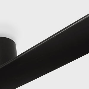 Visual Comfort Fan - 2PLSMH52MBK - 52" Ceiling Fan - Plank Smart 52 Hugger - Midnight Black