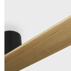 Visual Comfort Fan - 2PLSMH52MBKNH - 52" Ceiling Fan - Plank Smart 52 Hugger - Midnight Black