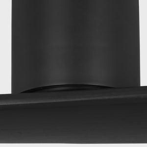 Visual Comfort Fan - 2PLSMH72MBK - 72" Ceiling Fan - Plank Smart 72 Hugger - Midnight Black