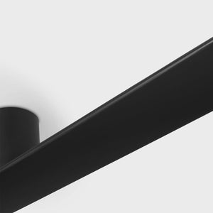 Visual Comfort Fan - 2PLSMH72MBK - 72" Ceiling Fan - Plank Smart 72 Hugger - Midnight Black