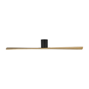 Visual Comfort Fan - 2PLSMH72MBKNH - 72" Ceiling Fan - Plank Smart 72 Hugger - Midnight Black