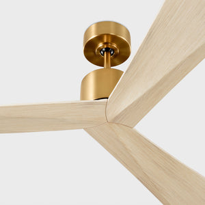 Visual Comfort Fan - 3ADR52BBSWWO - 52" Ceiling Fan - Adler 52 - Burnished Brass