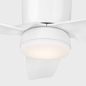 Visual Comfort Fan - 3CGHR44RZWD - 44" Ceiling Fan - Colgin 44 Hugger LED - Matte White