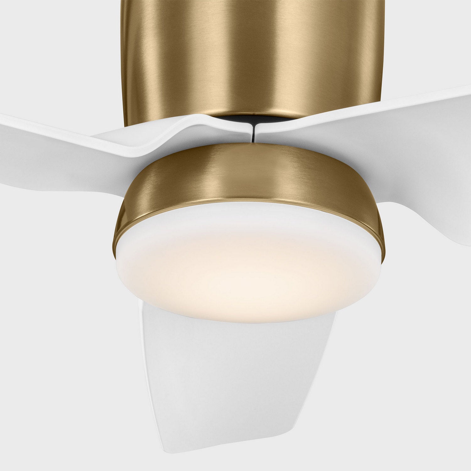 Visual Comfort Fan - 3CGHR44SBD - 44" Ceiling Fan - Colgin 44 Hugger LED - Satin Brass