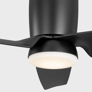 Visual Comfort Fan - 3CGHR56MBKD - 56" Ceiling Fan - Colgin 56 Hugger LED - Midnight Black