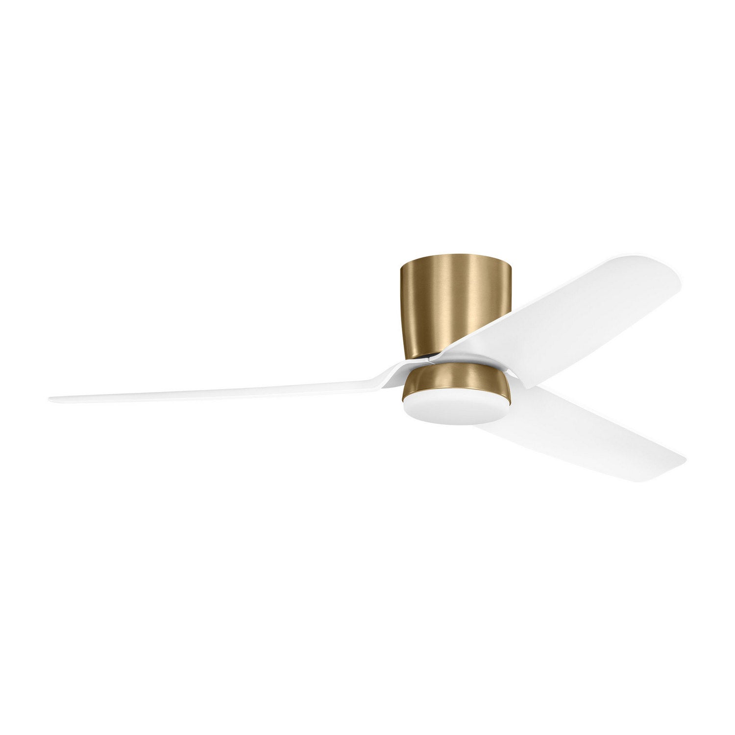 Visual Comfort Fan - 3CGHR56SBD - 56" Ceiling Fan - Colgin 56 Hugger LED - Satin Brass