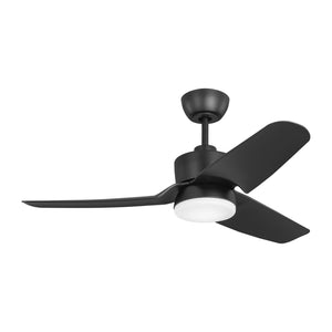 Visual Comfort Fan - 3CGR44MBKD - 44" Ceiling Fan - Colgin 44 LED - Midnight Black