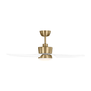 Visual Comfort Fan - 3CGR44SBD - 44" Ceiling Fan - Colgin 44 LED - Satin Brass