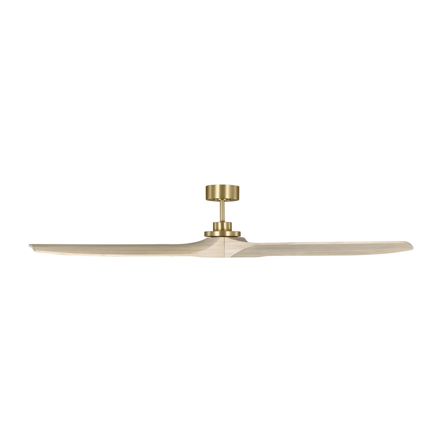 Visual Comfort Fan - 3CLNSM70BBSWWO - 70" Ceiling Fan - Collins Smart 70 - Burnished Brass