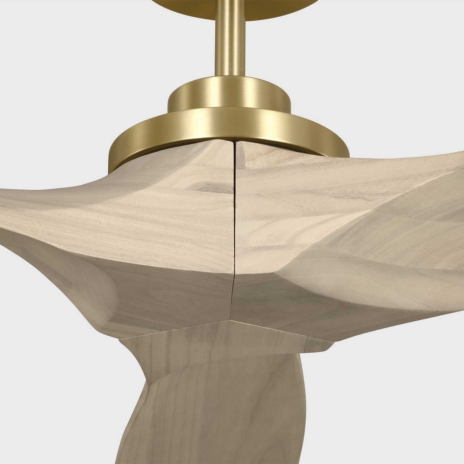 Visual Comfort Fan - 3CLNSM70BBSWWO - 70" Ceiling Fan - Collins Smart 70 - Burnished Brass