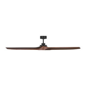 Visual Comfort Fan - 3CLNSM70MBKDW - 70" Ceiling Fan - Collins Smart 70 - Midnight Black