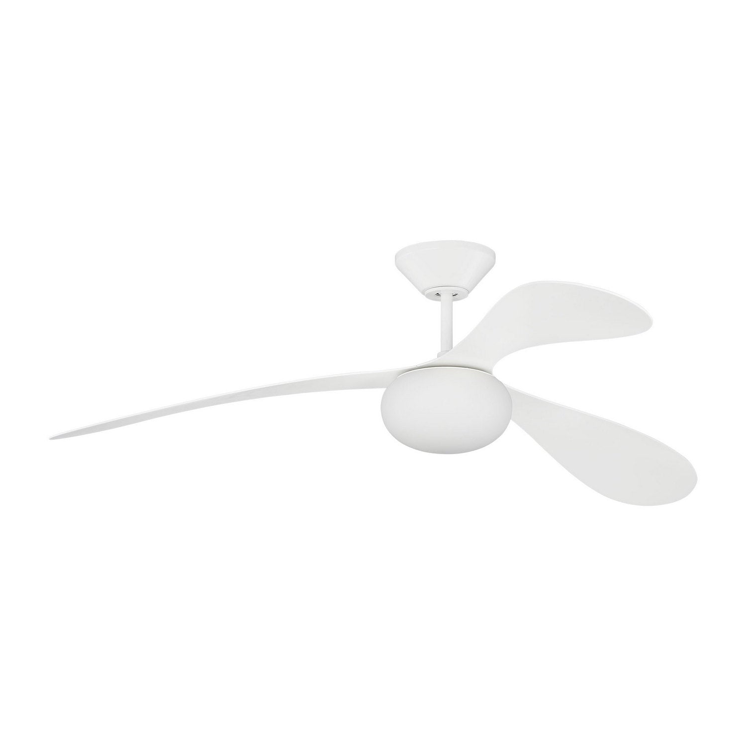Visual Comfort Fan - 3DPSM58RZWD - 58" Ceiling Fan - Drape Smart 58 LED - Matte White