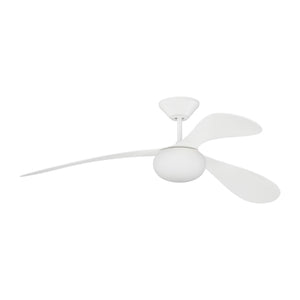Visual Comfort Fan - 3DPSM58RZWD - 58" Ceiling Fan - Drape Smart 58 LED - Matte White