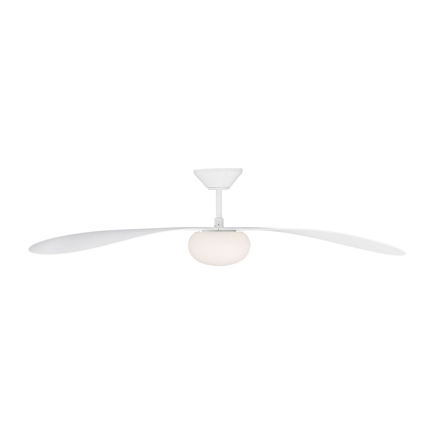 Visual Comfort Fan - 3DPSM58RZWD - 58" Ceiling Fan - Drape Smart 58 LED - Matte White