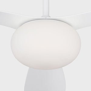 Visual Comfort Fan - 3DPSM58RZWD - 58" Ceiling Fan - Drape Smart 58 LED - Matte White