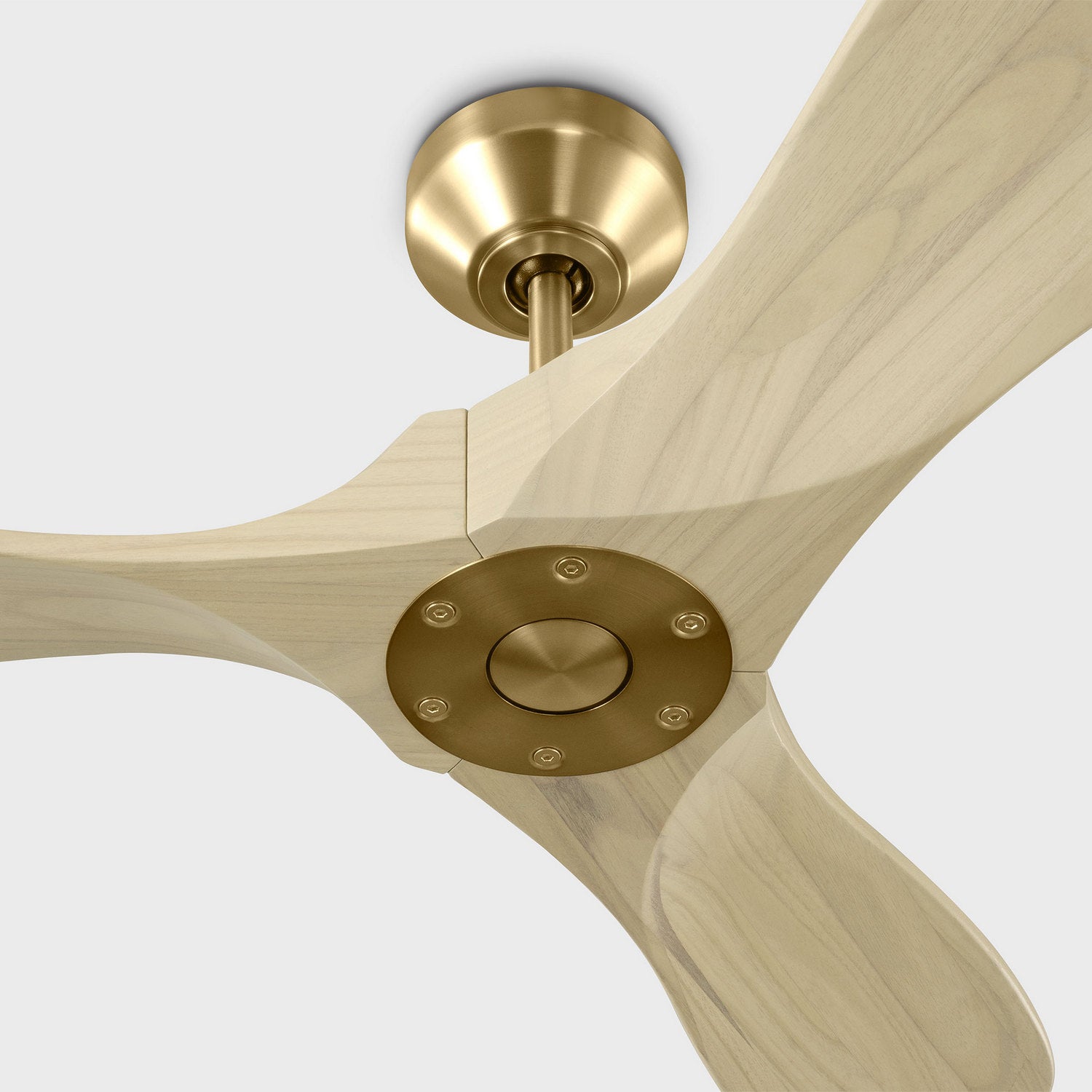 Visual Comfort Fan - 3MAVSM44BBSWWO - 44" Ceiling Fan - Maverick Smart 44 - Burnished Brass