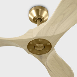 Visual Comfort Fan - 3MAVSM44BBSWWO - 44" Ceiling Fan - Maverick Smart 44 - Burnished Brass