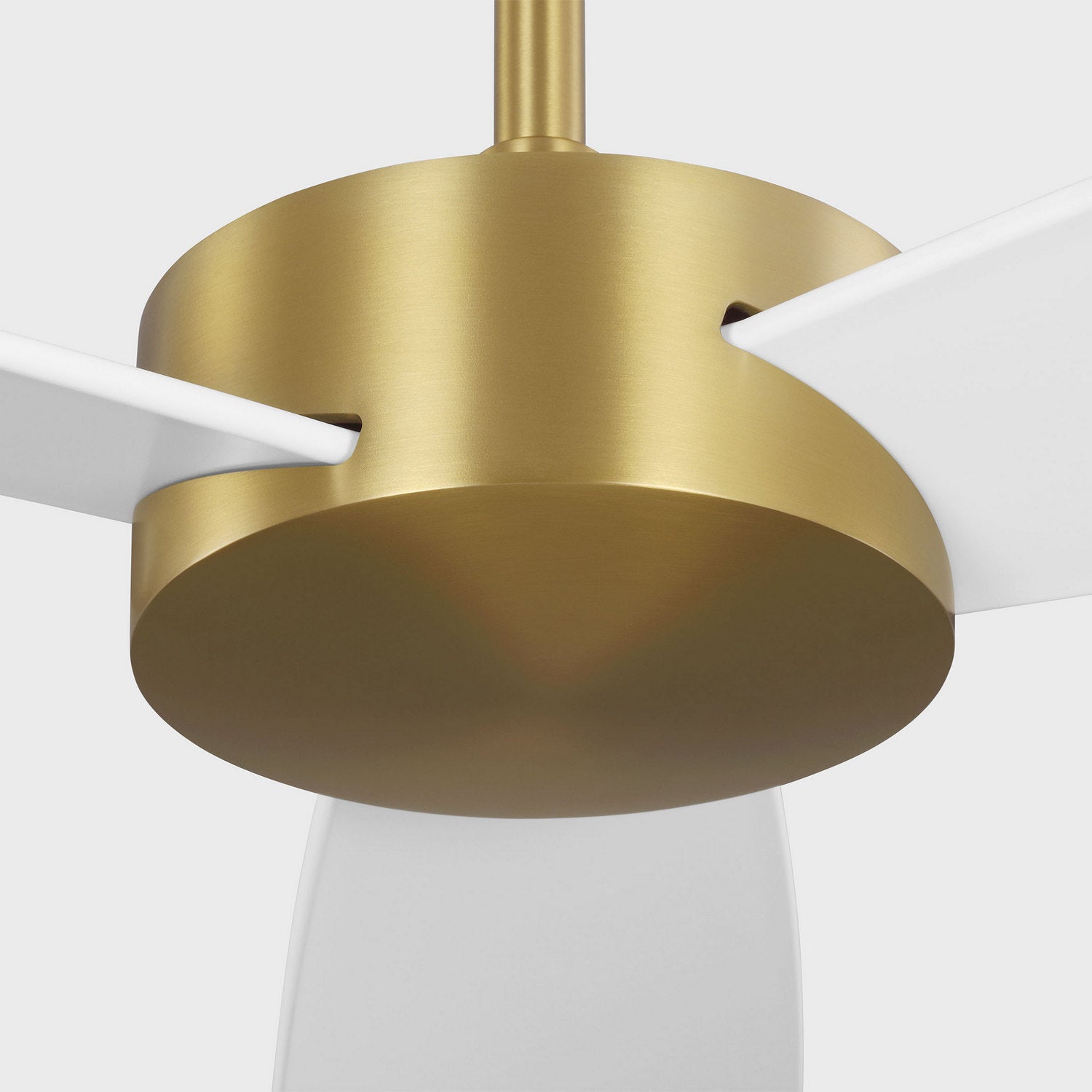 Visual Comfort Fan - 3PDSM52BBS - 52" Ceiling Fan - Paddle Smart 52 - Burnished Brass