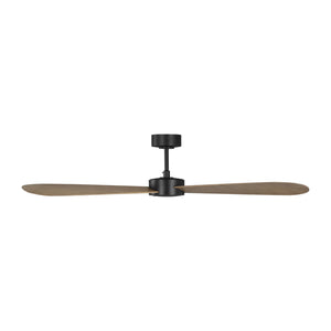 Visual Comfort Fan - 3PDSM60MBK - 60" Ceiling Fan - Paddle Smart 60 - Midnight Black
